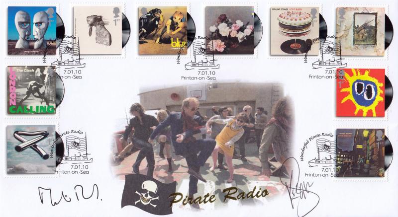 2010 (01) Music Giants - Pink Floyd - Internet 'Pirate Radio' Official - Signed by Mike Read & David 'Kid' Jensen