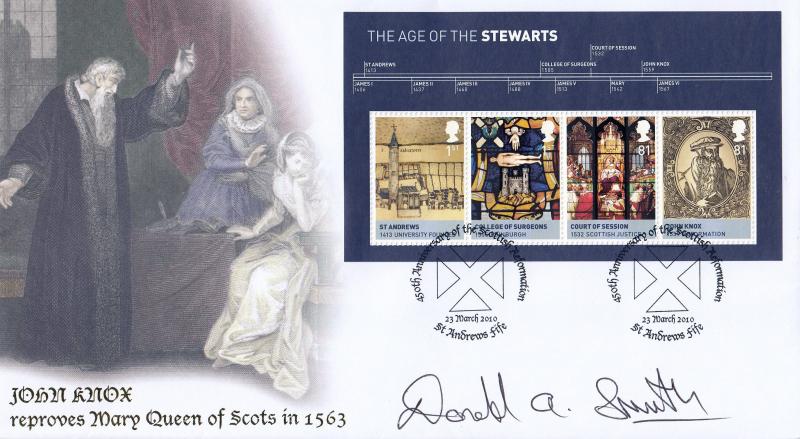 2010 (03) The House of Stewarts (M/S) - Internet 'Scottish Reformation' Official - Signed by Dr Donald Smith