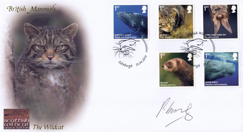 2010 (04) British Mammals - Internet 'Scottish Wildcat Association' Official - Signed by Peter Cairns