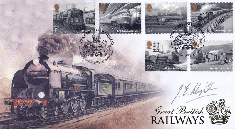 2010 (08) Great British Railways - Internet 'Waterloo' Official - Signed by John Wigston