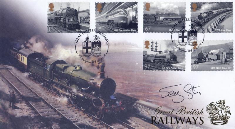 2010 (08) Great British Railways - Internet 'Paddington' Official - Signed by Jenny Agutter