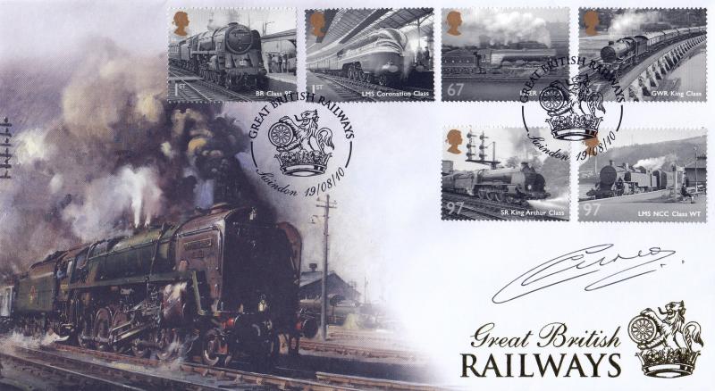 2010 (08) Great British Railways - Internet 'Swindon' Official - Signed by Carole Cuneo