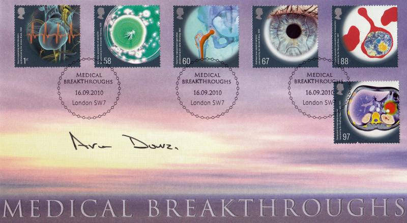 2010 (09) Medical Breakthroughs - Internet 'London SW7' Official - Signed by Professor the Lord Darzi of Denham