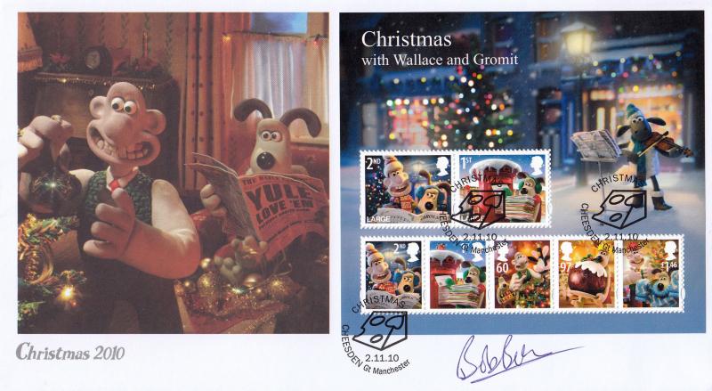 2010 (11) Christmas (M/S) - Internet 'Cheesden' Official - Signed by Bob Baker