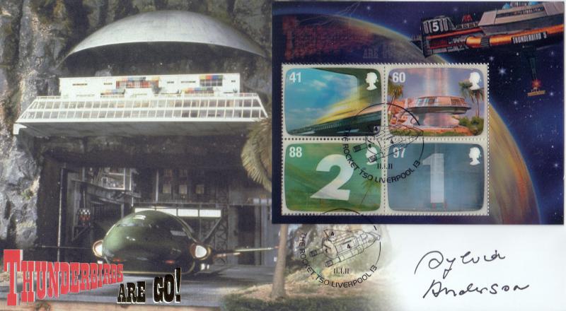 2011 (01) Gerry Anderson (M/S) - Internet 'The Rocket, TSO Liverpool' Official - Signed by Sylvia Anderson