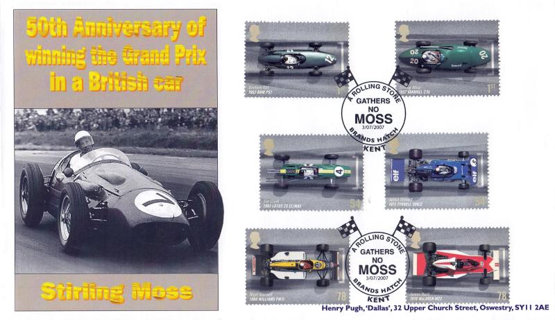 2007 (07) Grand Prix - Henry Pugh 'A Rolling Stone Gathers No Moss, Stirling Moss' Official