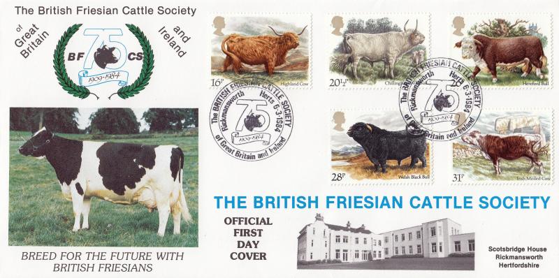 1984 (03) Cattle - DGT British Friesian Cattle Society Official