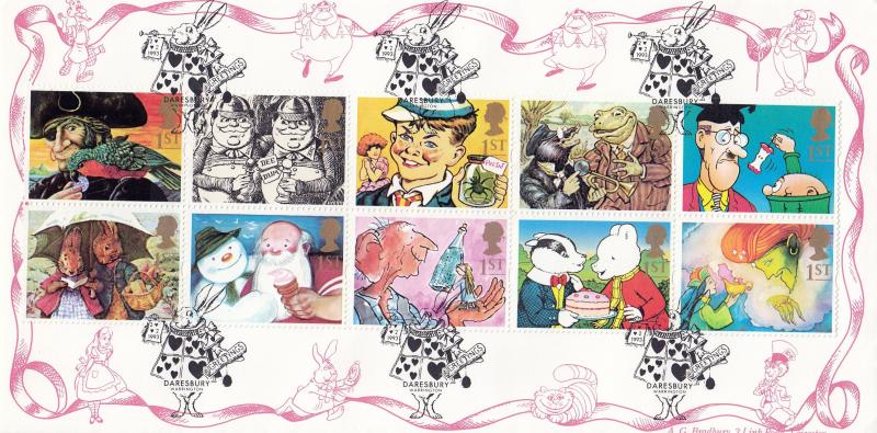 1993 (02) Greetings - Bradbury 'Daresbury' Official