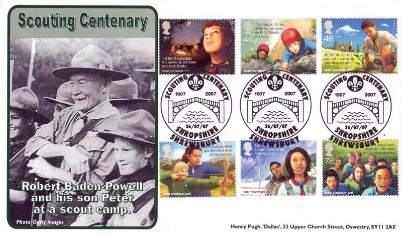 2007 (07) Scouts - Henry Pugh 'Shropshire (Ironbridge)' Official