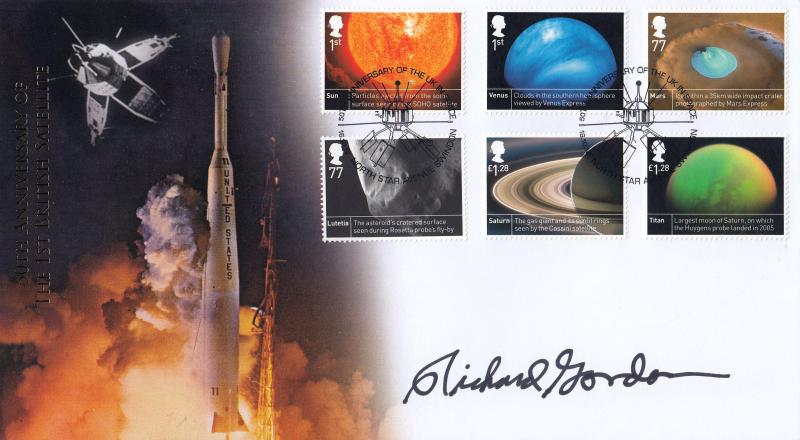 2012 (10) Space Science - Internet 'North Star Avenue' Official - Signed by Richard F. Gordon Jr