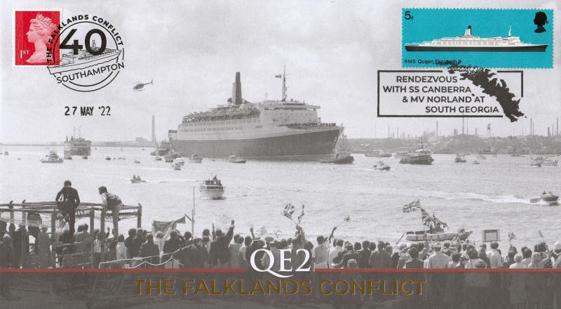 2022 (05) Falklands War 40th Anniv - Internet 'QEII Special - Rendezvous At South Georgia