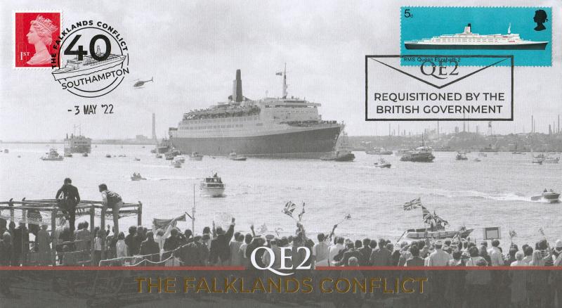 2022 (05) Falklands War 40th Anniv - Internet 'QEII Special - Requisitioned By The British Government