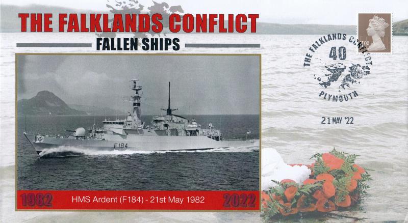 2022 (05) Falklands War 40th Anniv - Internet 'Fallen Ships Special - HMS Ardent