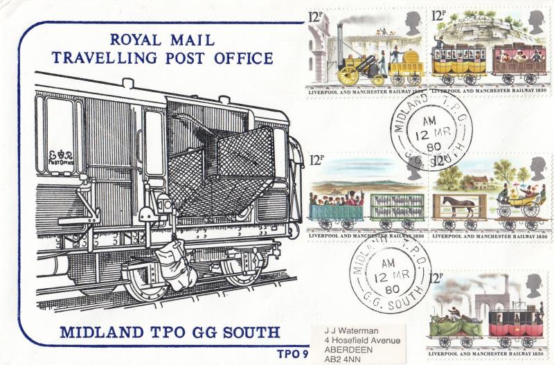 1980 (03) Liverpool & Manchester Railway - Cotswold 'Special' - Midland TPO GG South CDS