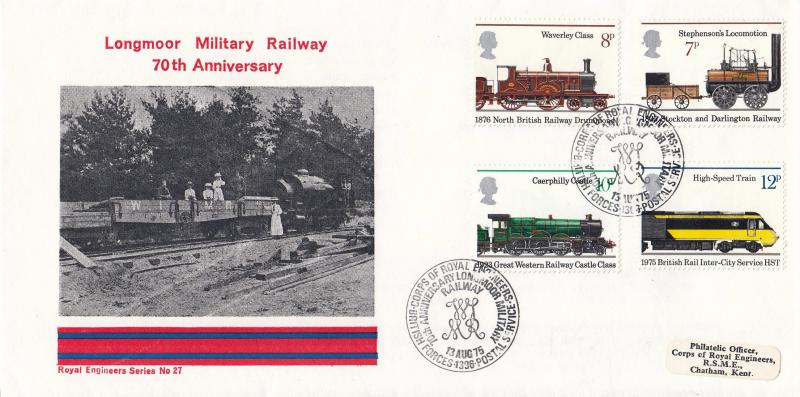 1975 (08) Railways - Royal Engineers Longmoor Military Railway Official