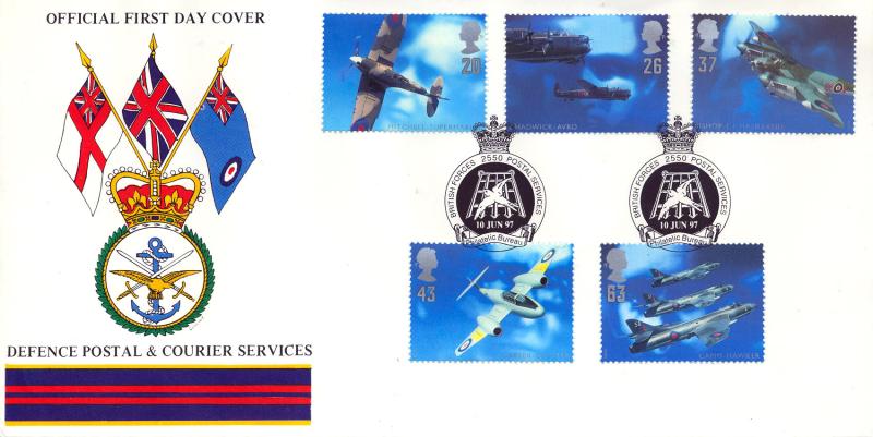 1997 (06) Architects of The Air - Defence Postal & Courier Services 'BF2550PS' Official