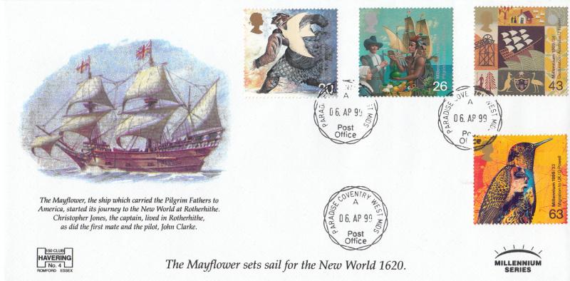 1999 (04) Settlers - Havering 'Mayflower' Official - Paradise CDS