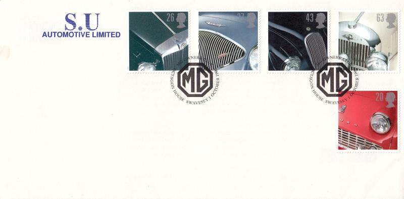 1996 (10) Classic Cars - S.U. Automotive Ltd Cover - MG Owners Club H/S