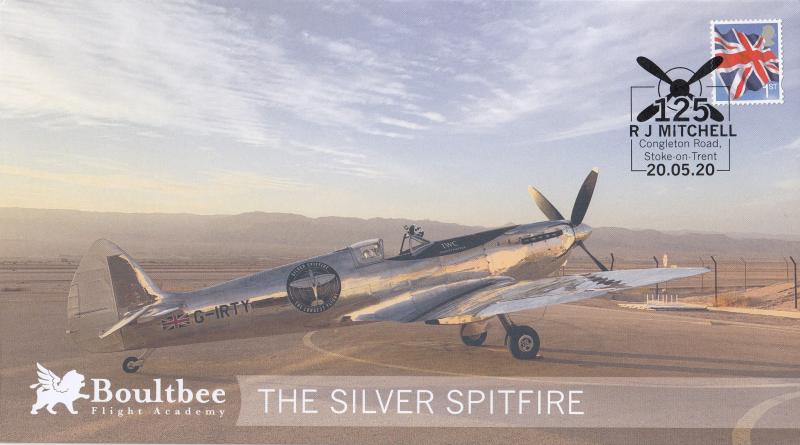 2020 (05) The Silver Spitfire at the Boultbee Flight Academy - Internet Specil