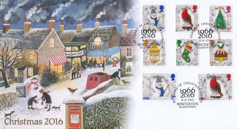 2016 (11) Christmas (Stamps) - Internet 'Winterton' Official