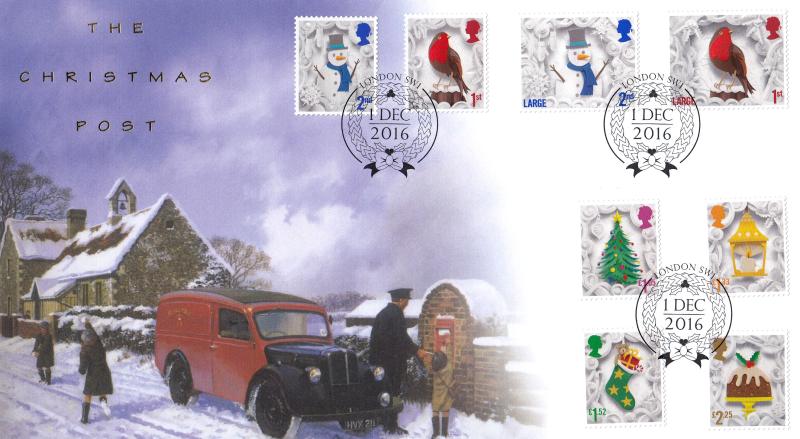 2016 (12) Christmas (Stamps) - Internet 'London SW1' Special