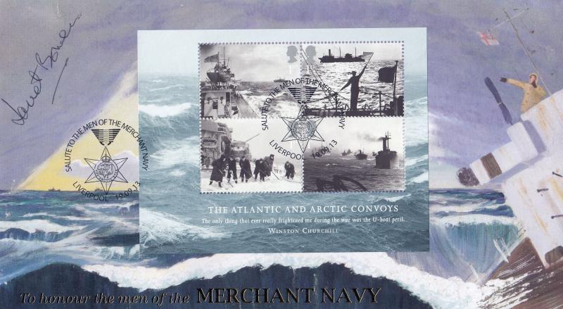 2013 (09) Merchant Navy (M/S) - Internet 'The Arctic Star, Liverpool' Official - Signed by Janet Bowen