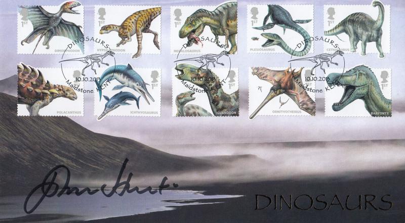 2013 (10) Dinosaurs - Internet 'Maidstone' Official - Signed by John Hurt