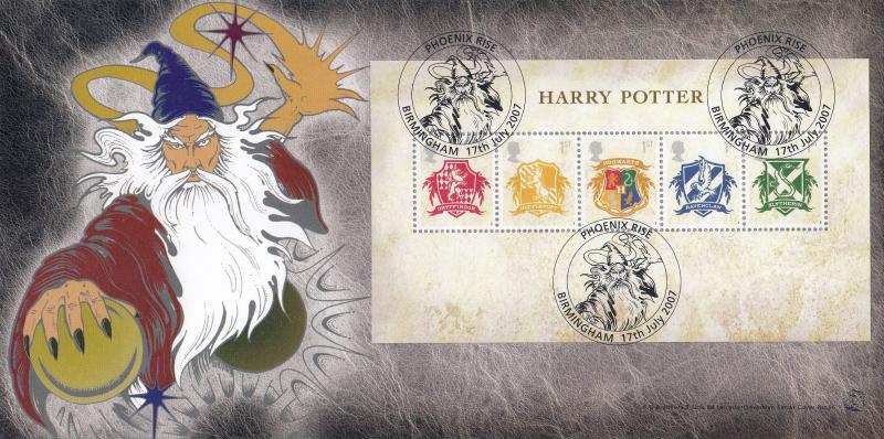 2007 (07) Harry Potter (M/S) - Bradbury Sovereign 96 - Phoenix Rise H/S