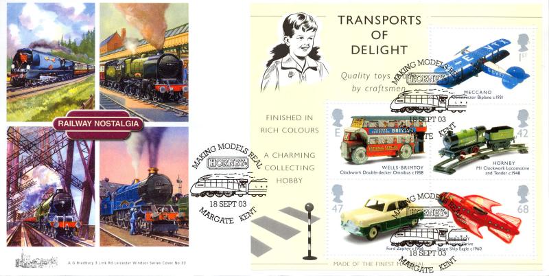 2003 (09) Transports of Delight (M/S) - Bradbury Windsor 33 - Hornby, Margate H/S