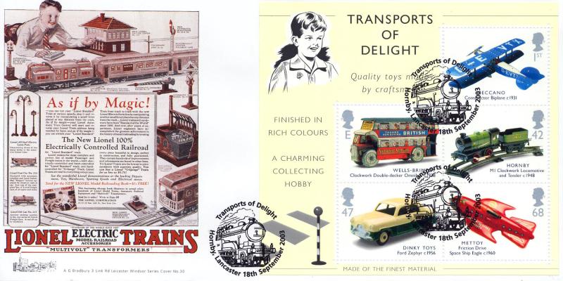 2003 (09) Transports of Delight (M/S) - Bradbury Windsor 30 - Hornby, Lancaster H/S