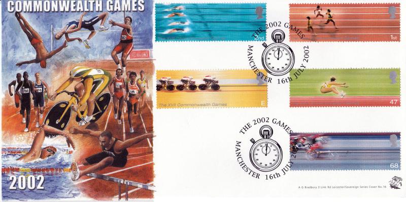 2002 (07) Commonwealth Games - Bradbury Sovereign 16 Official