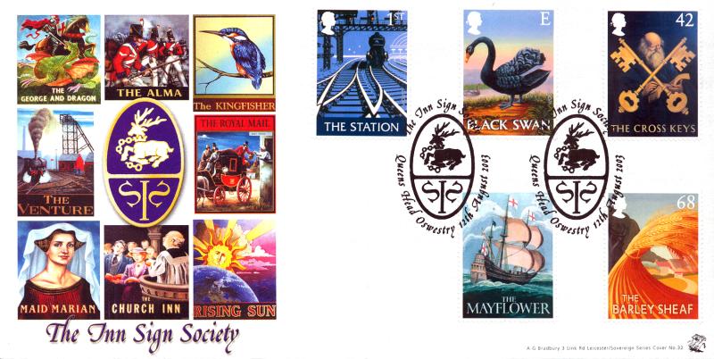 2003 (08) Pub Signs - Bradbury Sovereign 32 Official