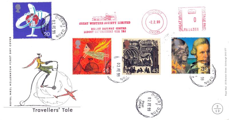 1999 (02) Travellers - RM - Didcot CDS + Great Western Society Meter Mark