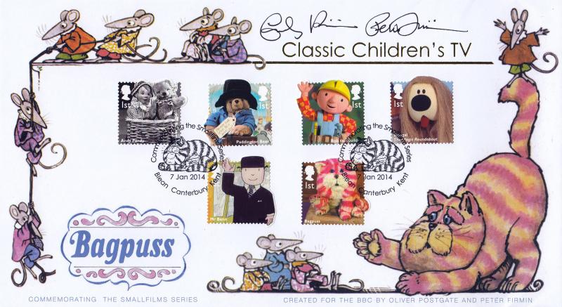 2014 (01) Classic Children's TV - Internet Official - Signed by Peter & Emily Firmin