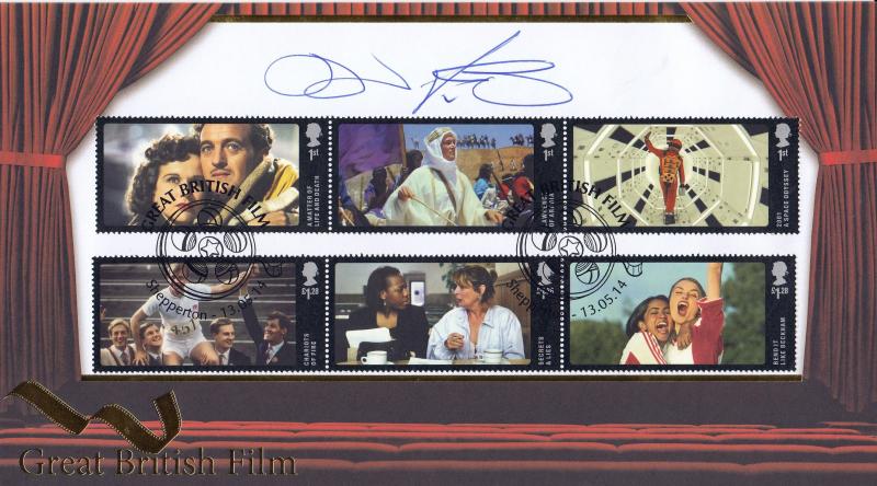 2014 (05) Great British Film (Stamps) - Internet 'Shepperton' Official - Signed David Puttnam