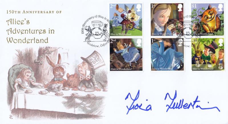 2015 (01) Alice in Wonderland - Internet 'Tea Party, Gadstow' Official - Signed Fiona Fullerton