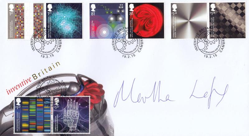 2015 (02) Inventive Britain - Internet 'Cambridge Cogs' Official - Signed by Martha Lane-Fox