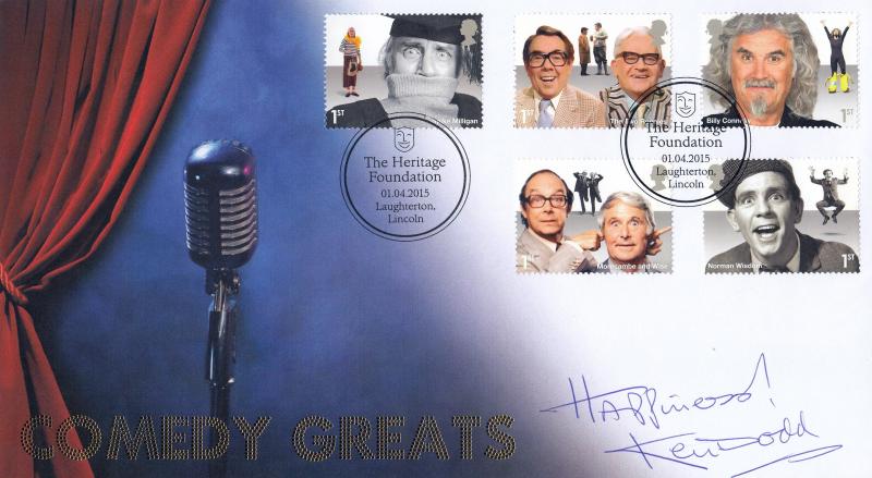 2015 (04) Comedy Greats - Internet 'Heritage Foundation' Official - Signed by Ken Dodd