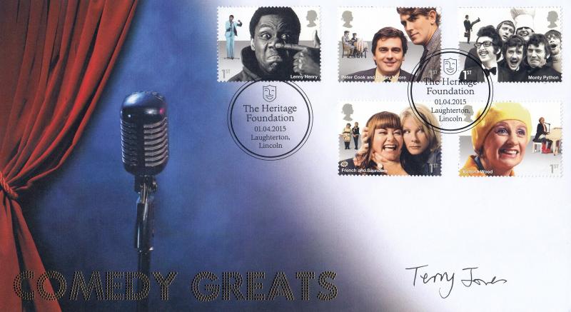 2015 (04) Comedy Greats - Internet 'Heritage Foundation' Official - Signed by Terry Jones