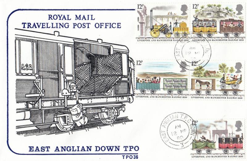 1980 (03) Liverpool & Manchester Railway - Cotswold 'Special' - East Anglian TPO Down 3 CDS