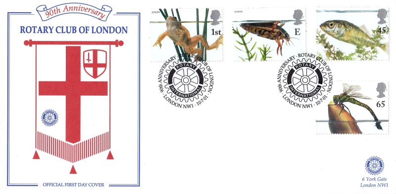 2001 (07) Pondlife - Rotary Club of London 90th Anniversary Official
