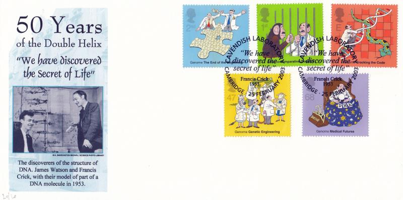 2003 (02) DNA - Cambridge ALTERNATIVE Cavendish Laboratory Official