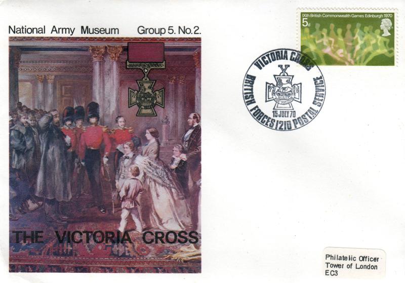 1970 (07) Commonwealth Games - Forces (National Army Museum) Victoria Cross BF1210PS Official