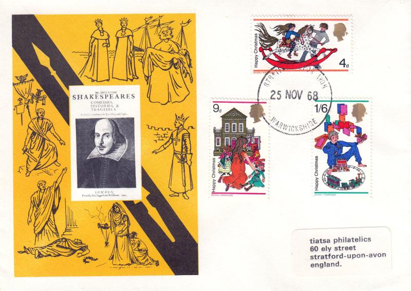 1968 (11) Christmas - Tiatsa 'Shakespeare' Special - Stratford Upon Avon CDS