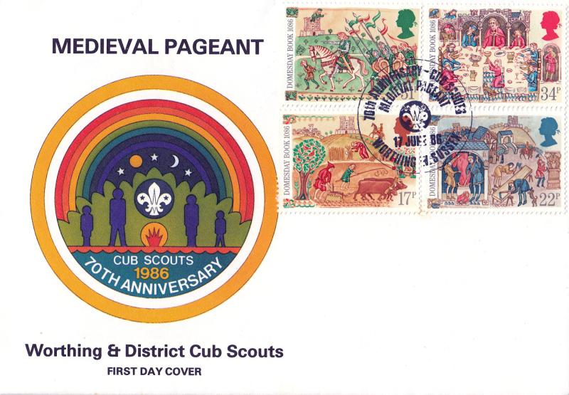 1986 (06) Medieval - Worthing & District Cub Scouts Medieval Pageant Official
