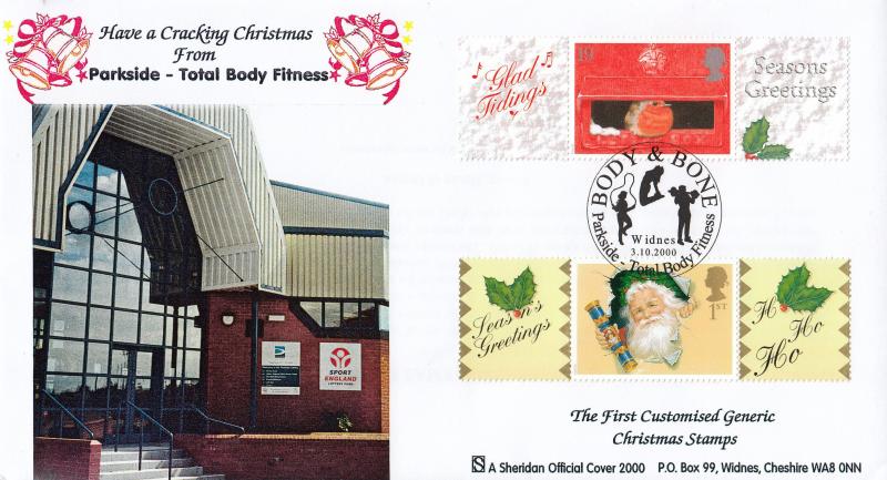 2000 (10) Generic Christmas labels - Sheridan 'Parkside' Official