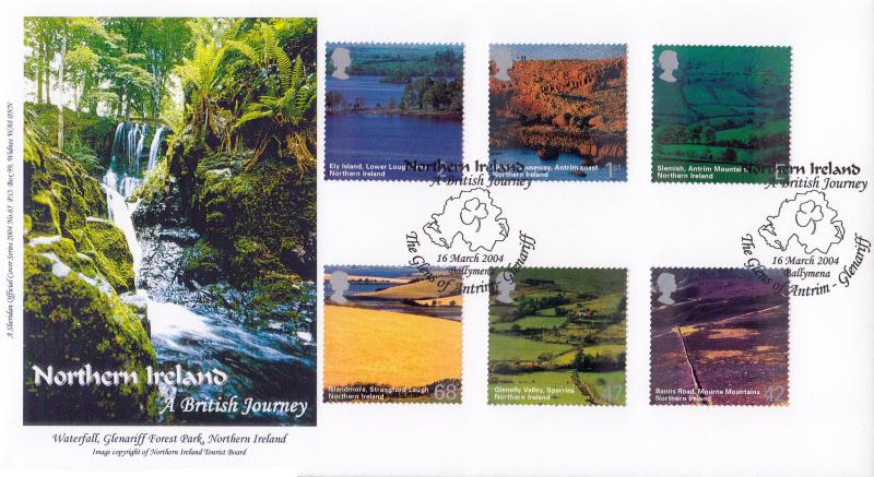 2004 (03) Northern Ireland - Sheridan 'The Glens of Antrim' Official