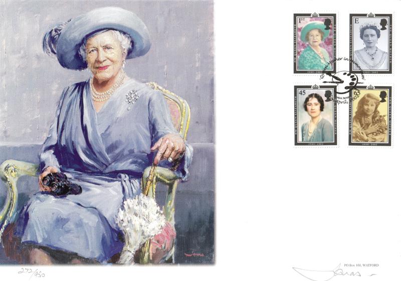 2002 (04) Queen Mother - Westminster 'Palette' Official