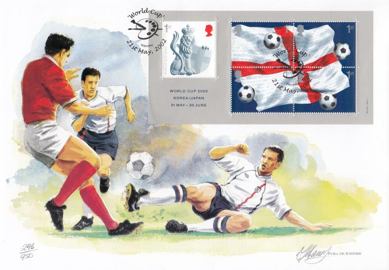 2002 (05) World Cup M/S - Westminster 'Palette' Official