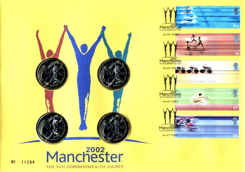 2002 (07) Commonwealth Games - Royal Mint Coin Official